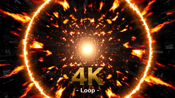 Explosive Flame Energy in the Sci Fi Tunnel alt