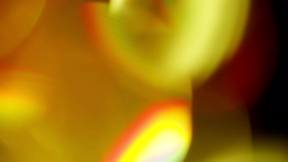 Multicolored Light Leaks Footage on Black Background Lens Flare Leak Burst Overlays Transitions alt