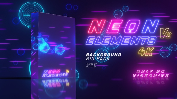 Neon Background Pack