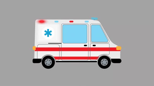 Ambulance animation, Motion Graphics | VideoHive