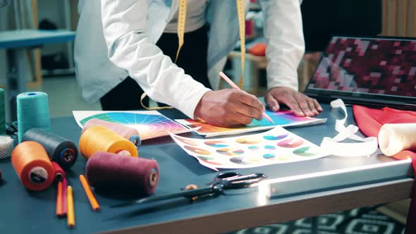 A Tailor is Picking Colours on the Spectrum alt