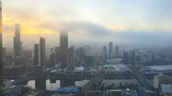 Sunrise at Melbourne alt
