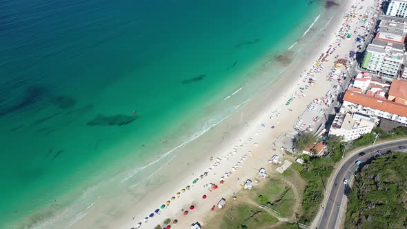 Peaceful landscape of coast city of Lakes Region of Rio de Janeiro Brazil. alt