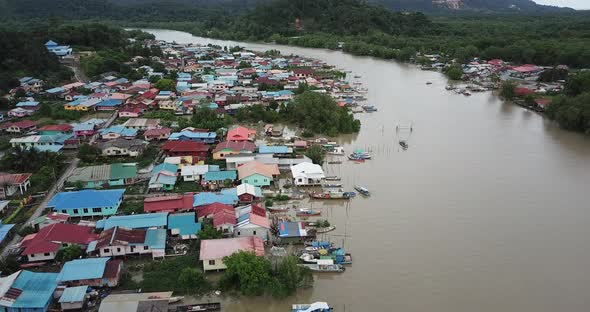 The Beaches at the most southern part of Borneo Island alt