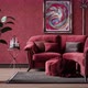 Cosy Living Room With Red Couch, Zoom In - VideoHive Item for Sale