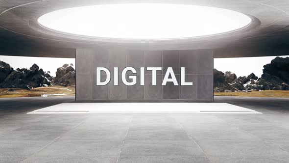 Futuristic Room Digital