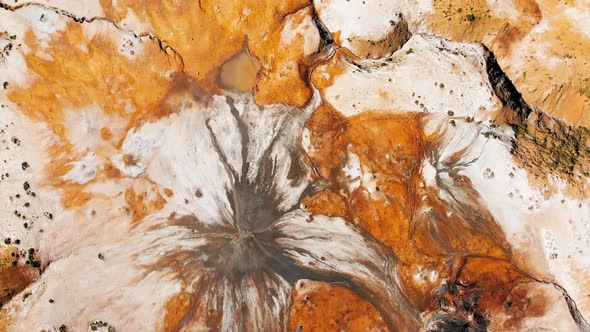 Top Down Views Mud Volcanoes alt