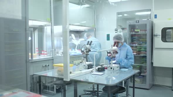Women Work in the Lab