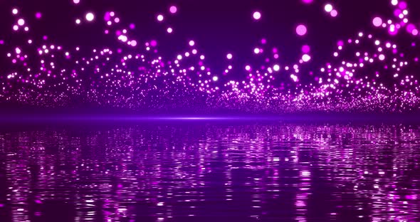 pink particle River