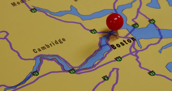 Boston Pinned On A Map 02
