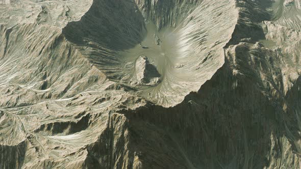 View of the Alien Planet Landscape alt