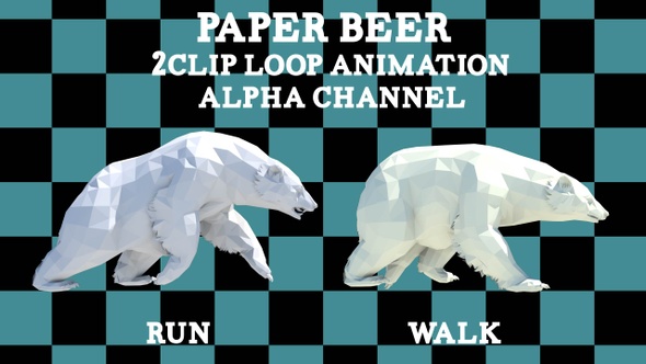 Paper Beer 2Clip Loop