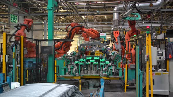 Robotic Manufacturing For Automobiles