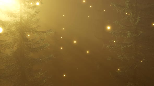 Magical Forest with Sparkles alt