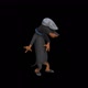 Cartoon Black Doghound Dance 9 - VideoHive Item for Sale