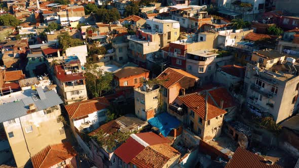 Destroyed Buildings Background alt