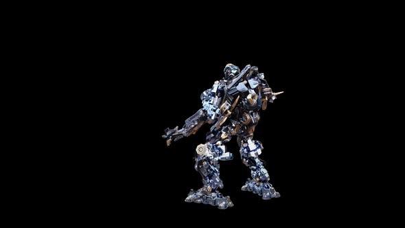 97 Robot Standing Magic Area Attack HD alt