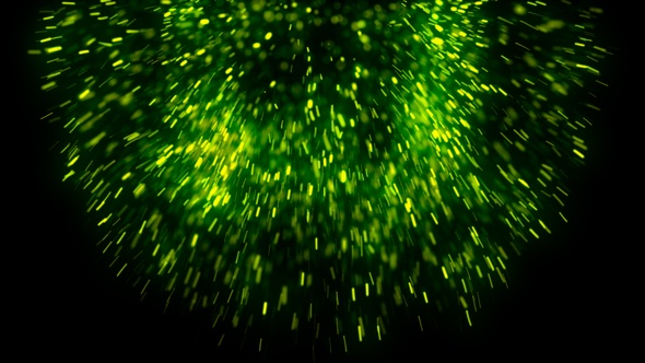 Green Particles Explosion V7 alt