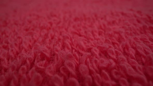 Macro Pink Towel Texture Background