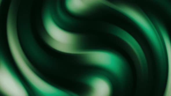 green toxic dark waves background