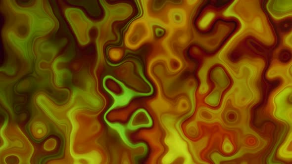 Yellow Red Smooth Marble Liquid Animated alt