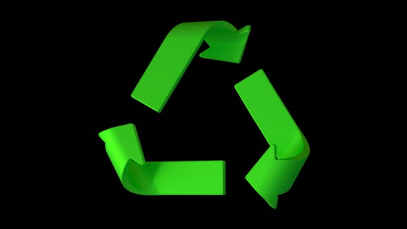 3D Recycle Icon V2