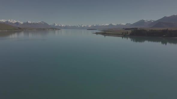 Lake Pukaki scenery