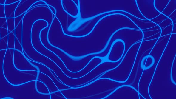 Abstract glowing  liquid lines motion background alt