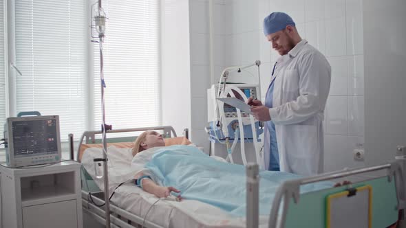 Doctor Visiting Female Patient alt