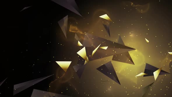 Triangles Celebration Background HD