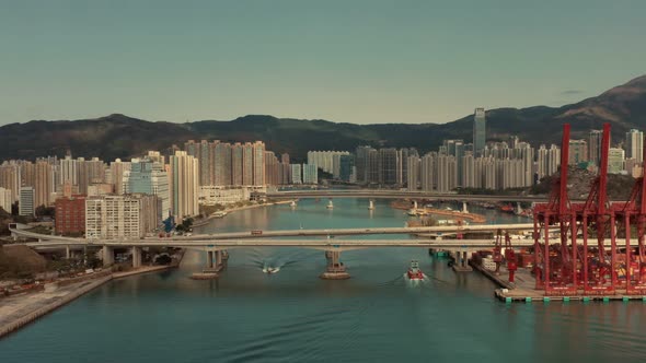 Tsing Yi Harbour Hong Kong China