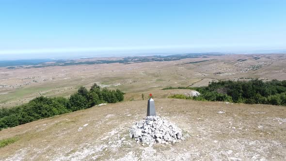 Backpacking Karabi Mountain Trails Aerial Photography alt