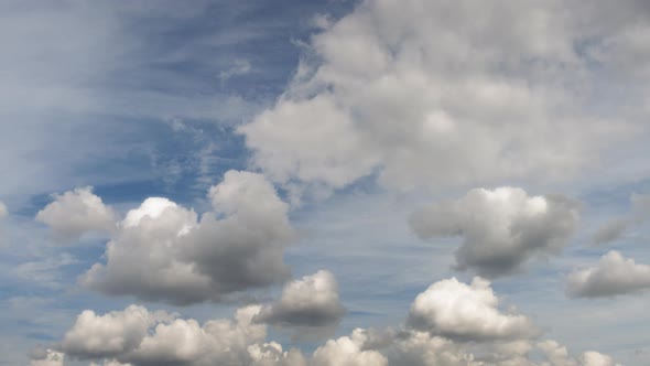 Dramatic sky with clouds background alt