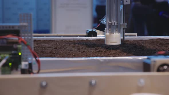 Demonstration of the Robot's Capabilities for Planting Plants.