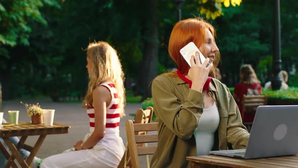 A Graceful Looking Woman with Long Hair is alt