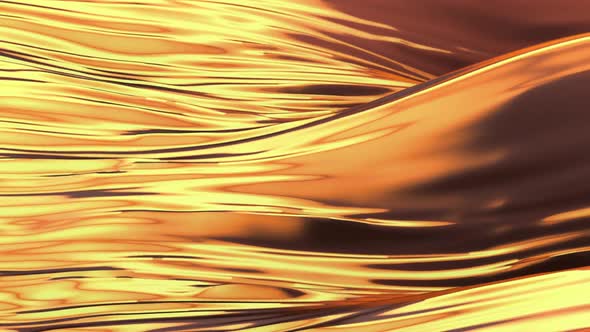 Looped Smooth Golden Waves alt