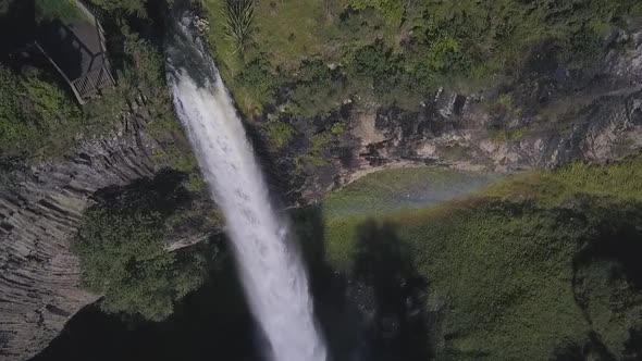 Waterfall in New Zealand