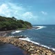 Tropical island drone coast view (Martinique, Marigot) - VideoHive Item for Sale