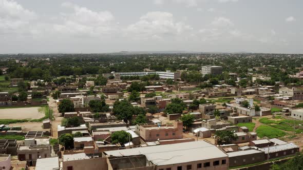Africa Mali Village Aerial View 39