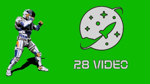 Soldiers-Astronauts on Green Screen alt