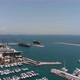 Big commercial sea port in Antalya City, Turkey.  - VideoHive Item for Sale