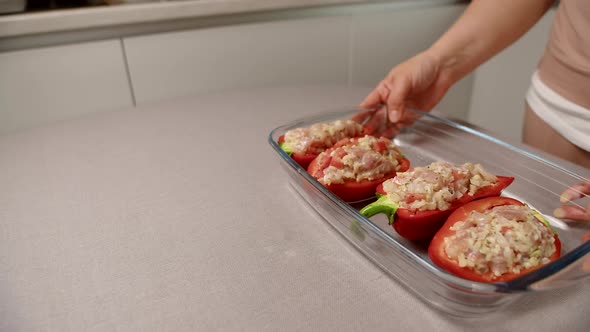 Raw Stuffed Bell Pepper Halves alt