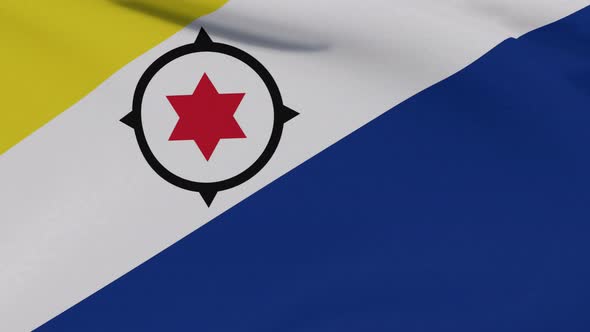 Flag Bonaire Sint Eustatius and Saba Patriotism National Freedom Seamless Loop alt