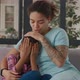 Loving Mother Consoling Troubled Little Daughter - VideoHive Item for Sale