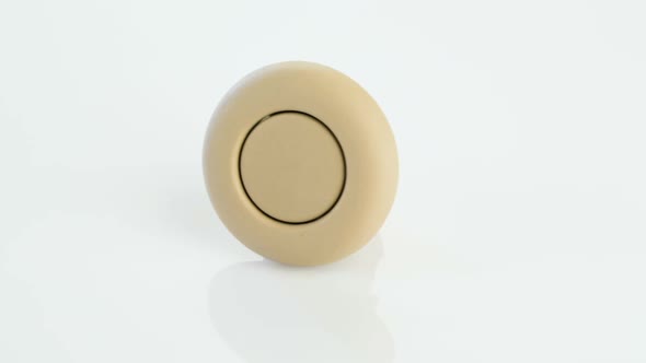 Automotive plastic parts on white background alt