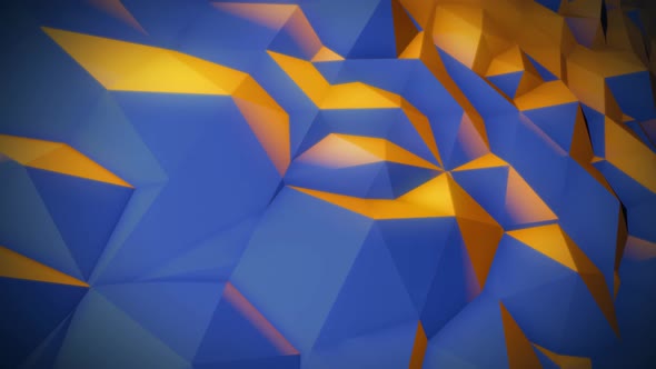 Two Color Triangles Background 4K