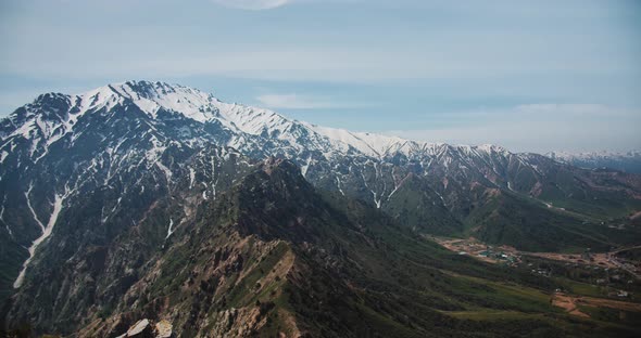 Big Chimgan. Mountains view of the Chimgan valley. Uzbekistan. central Asia 4 of 4 alt