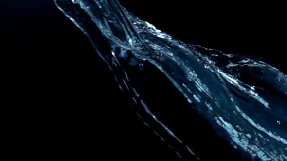 Water on a Black Background alt