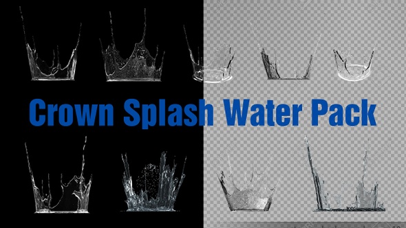 Crown Splash Water Pack 4K