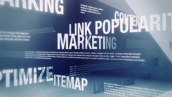 SEO/Internet Marketing Related Words Loop alt
